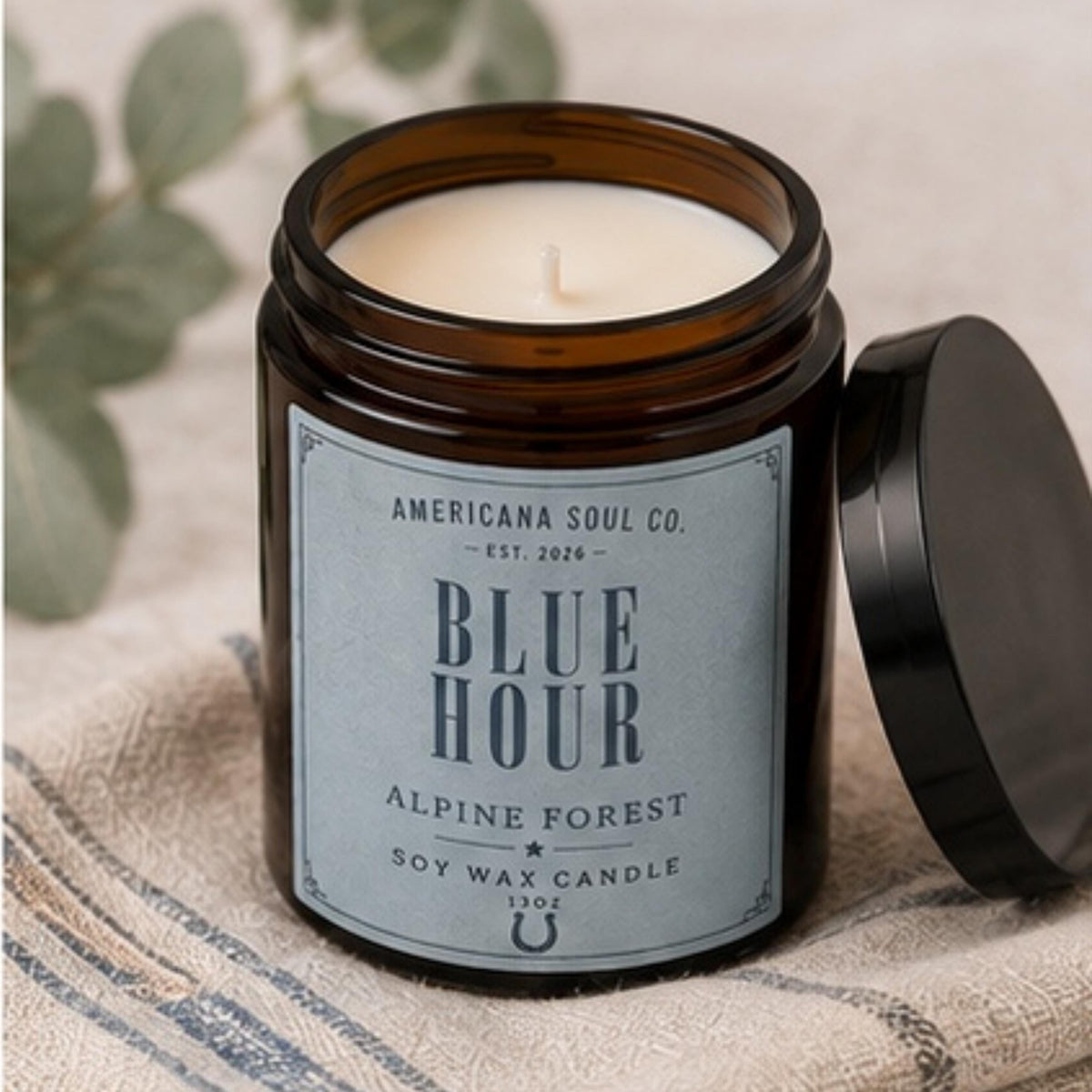 Blue Hour Soy Wax Candle