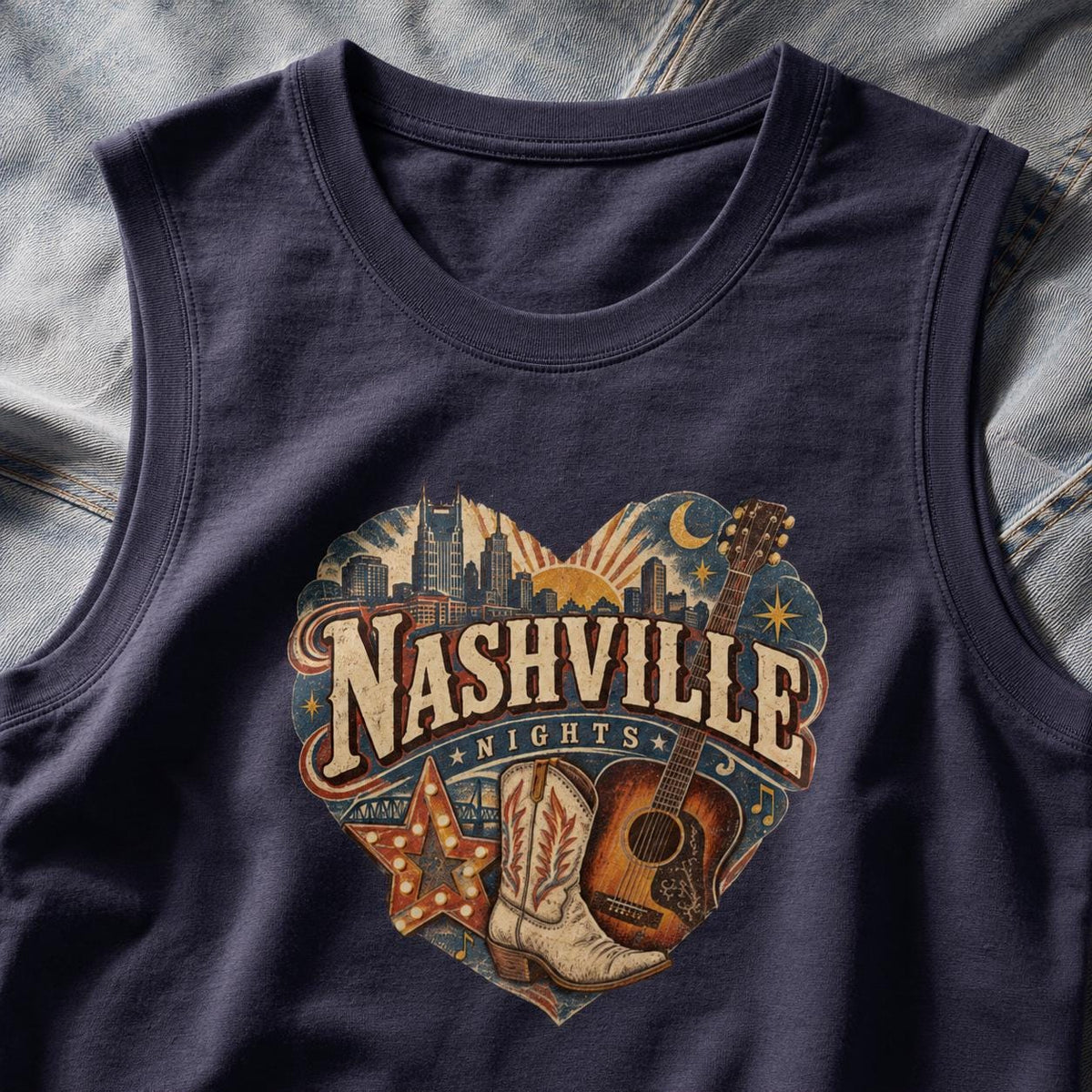 Nashville Nights Women’s Tank Top