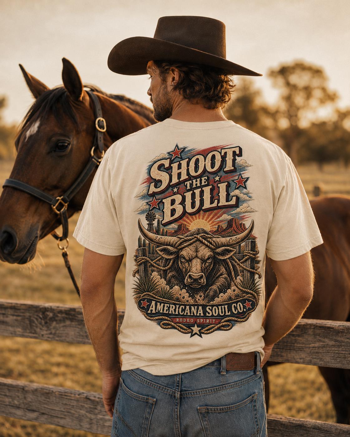 Shoot The Bull Men's T-Shirt