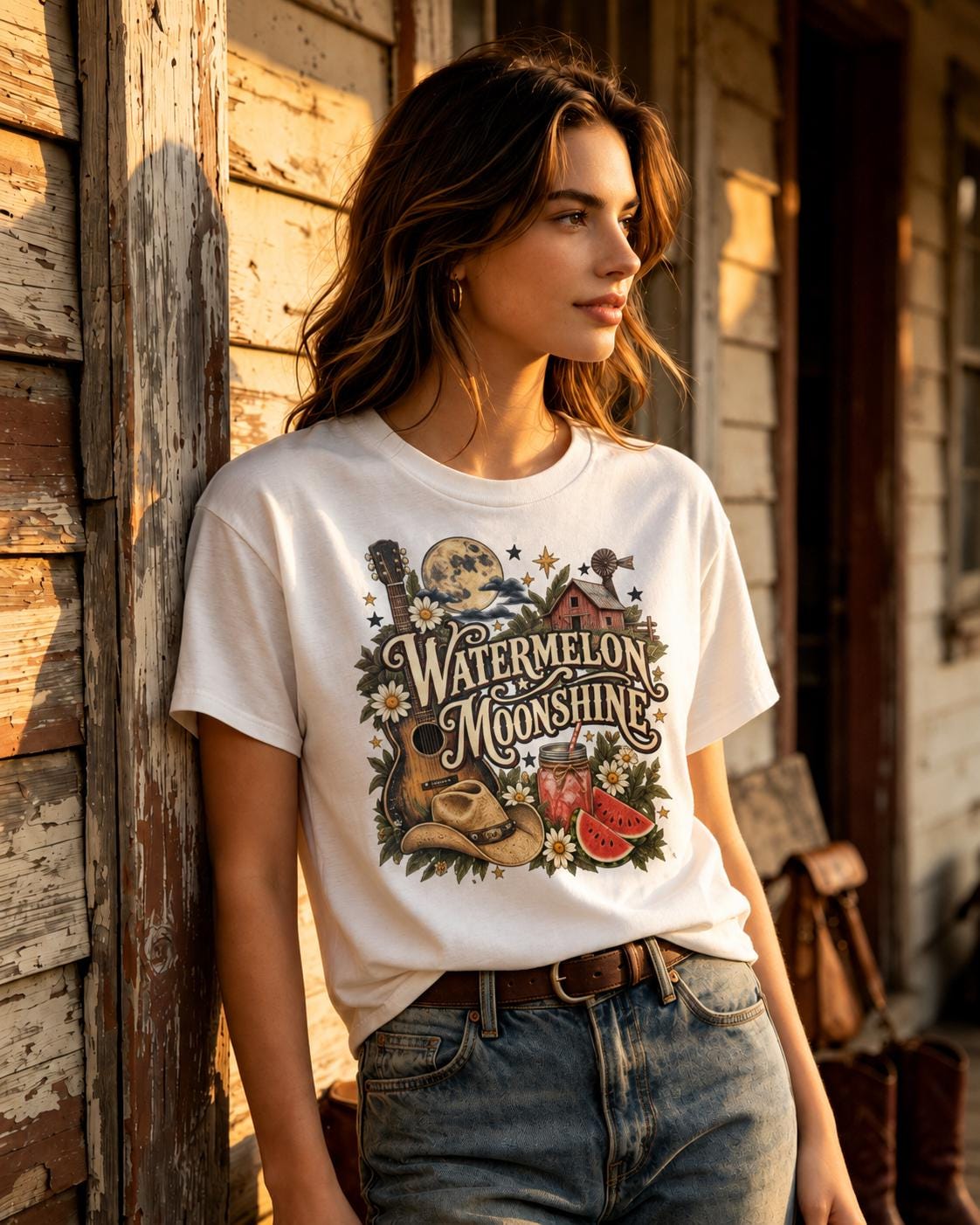 Watermelon Moonshine Women's T-Shirt