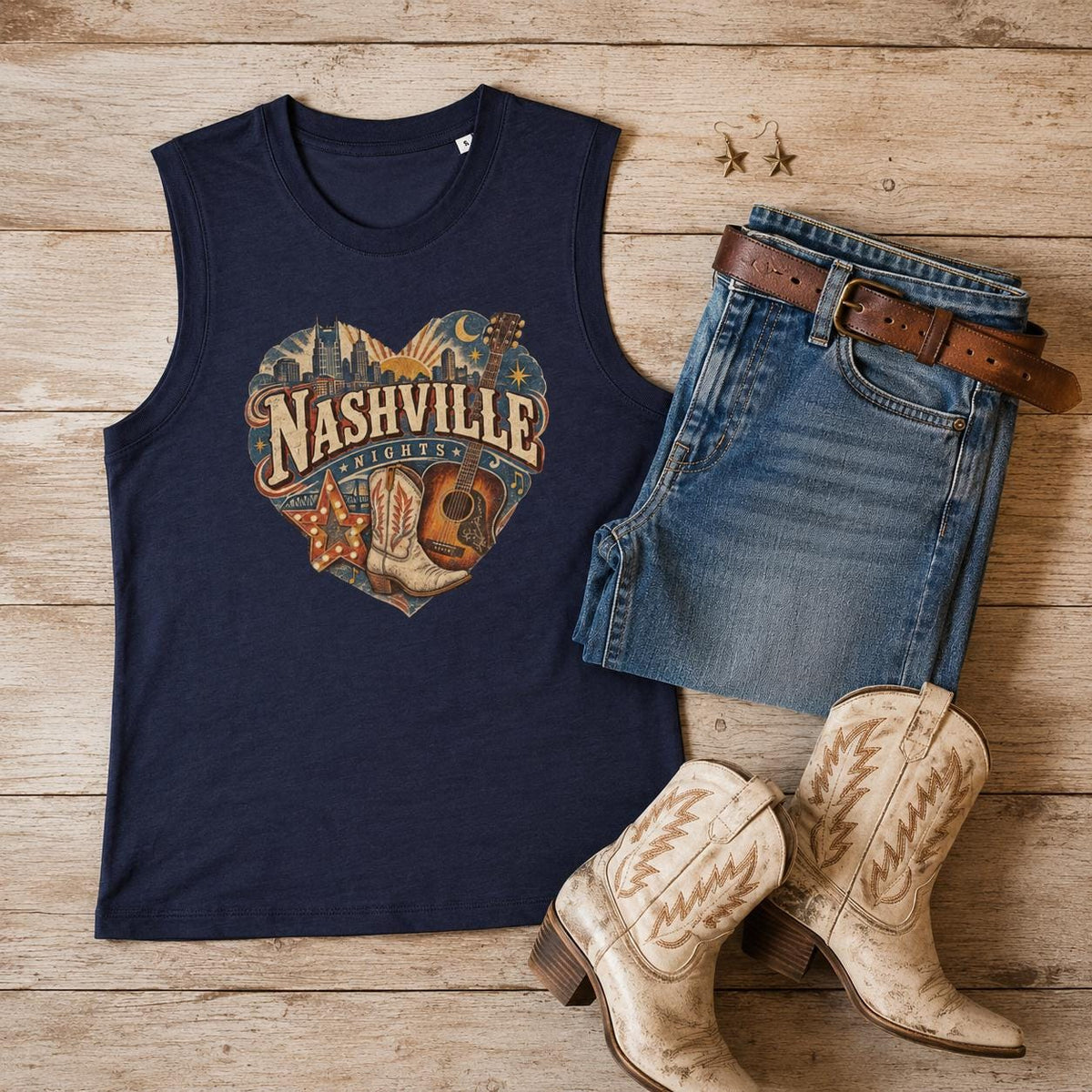Nashville Nights Women’s Tank Top