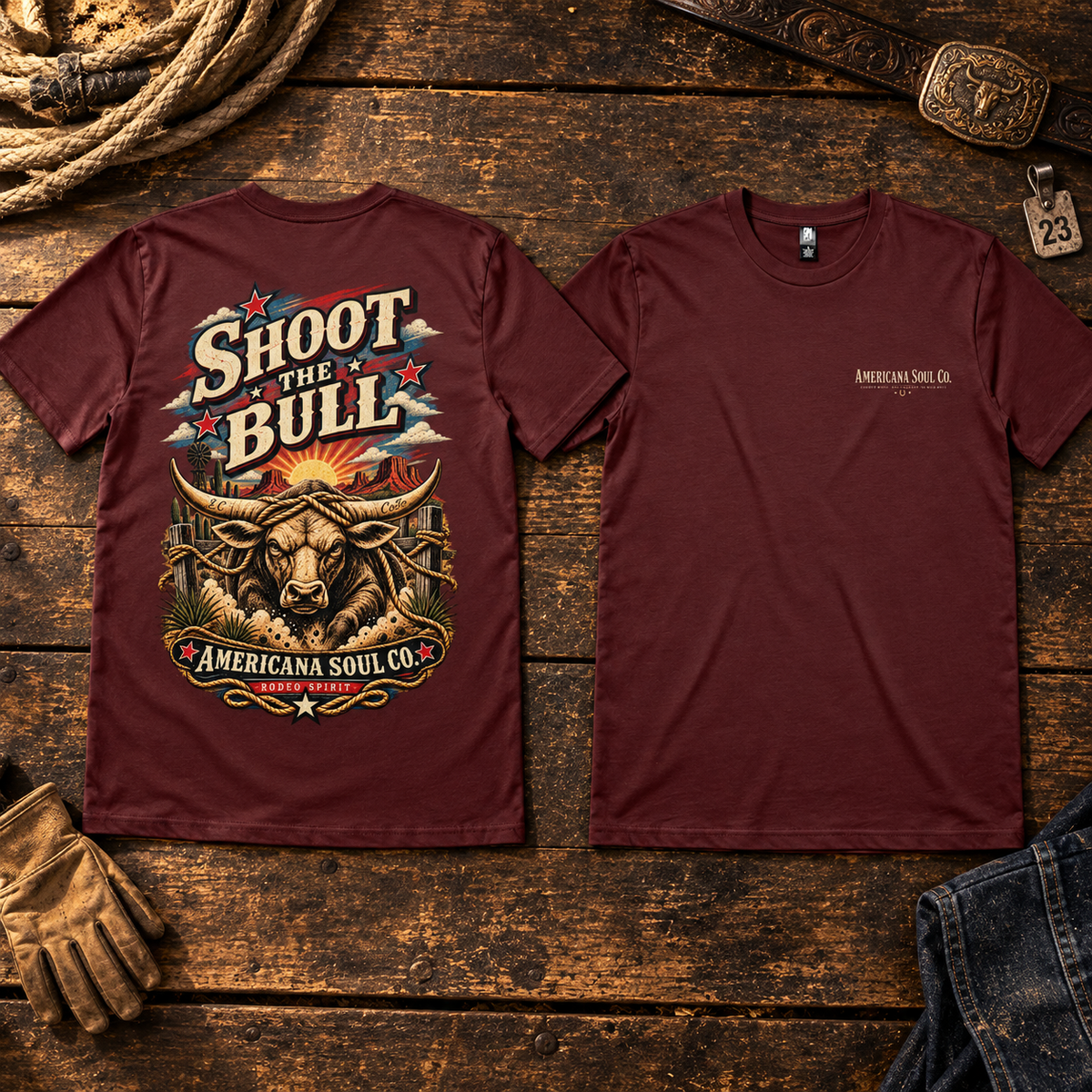 Shoot The Bull Men's T-Shirt