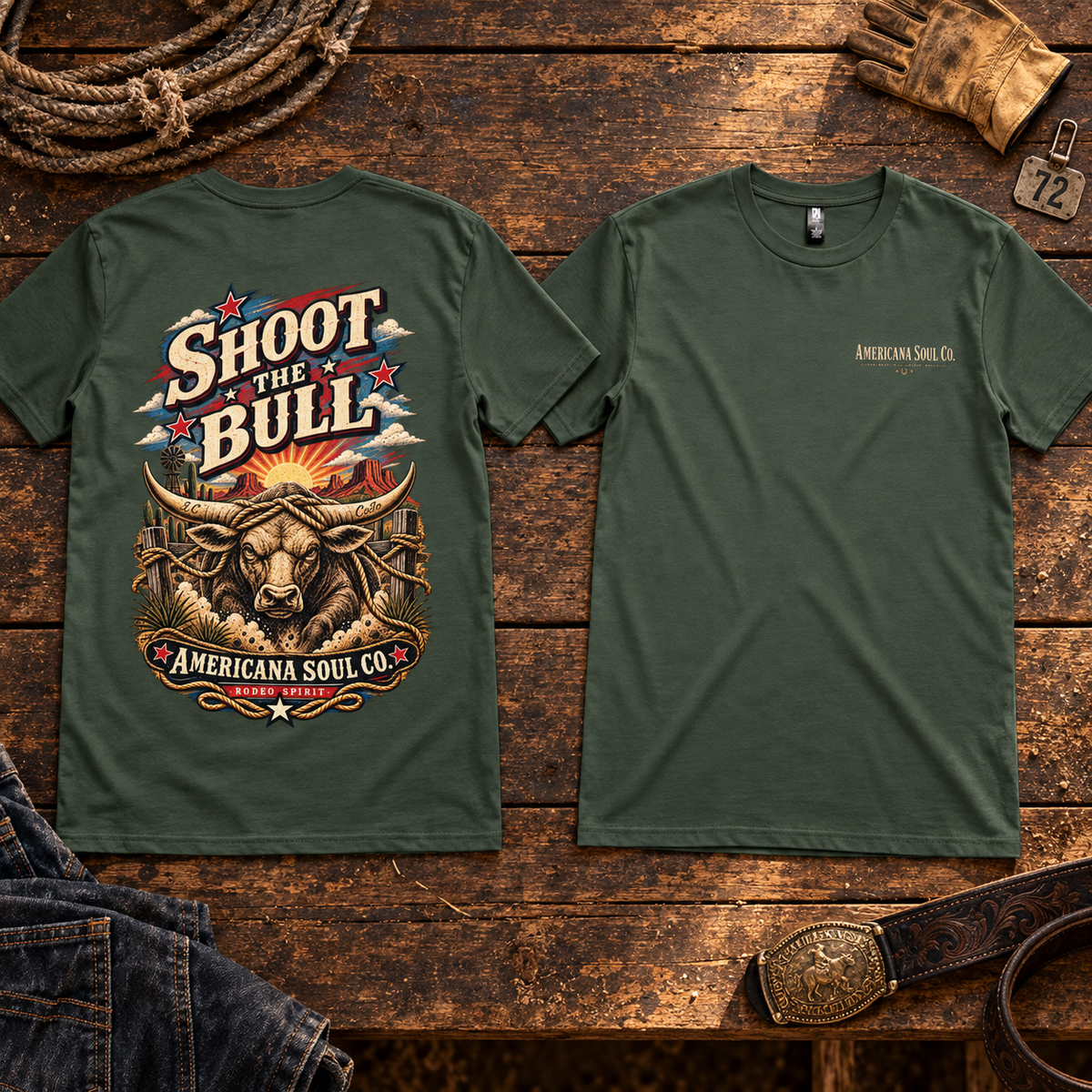 Shoot The Bull Men's T-Shirt