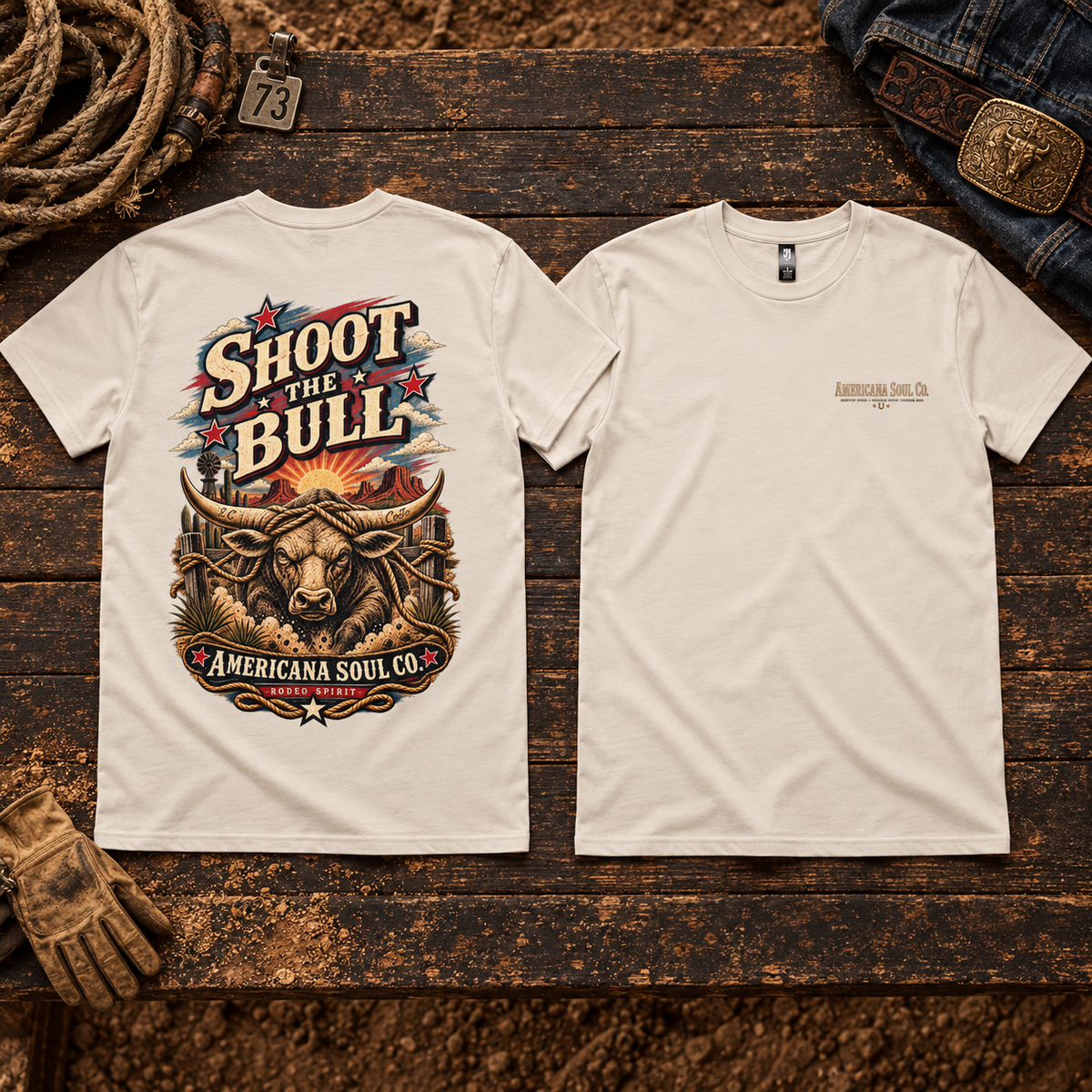 Shoot The Bull Men's T-Shirt