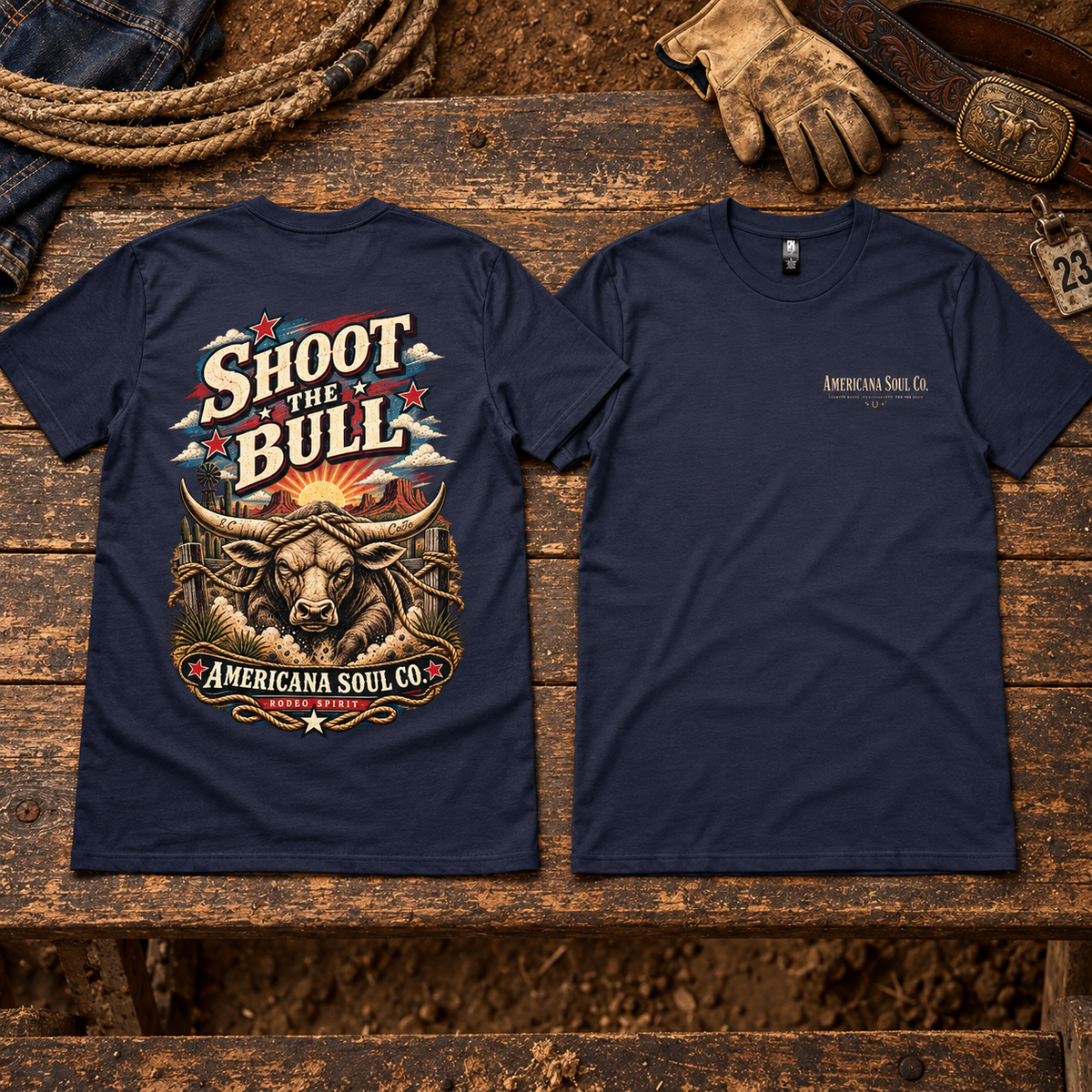 Shoot The Bull Men's T-Shirt
