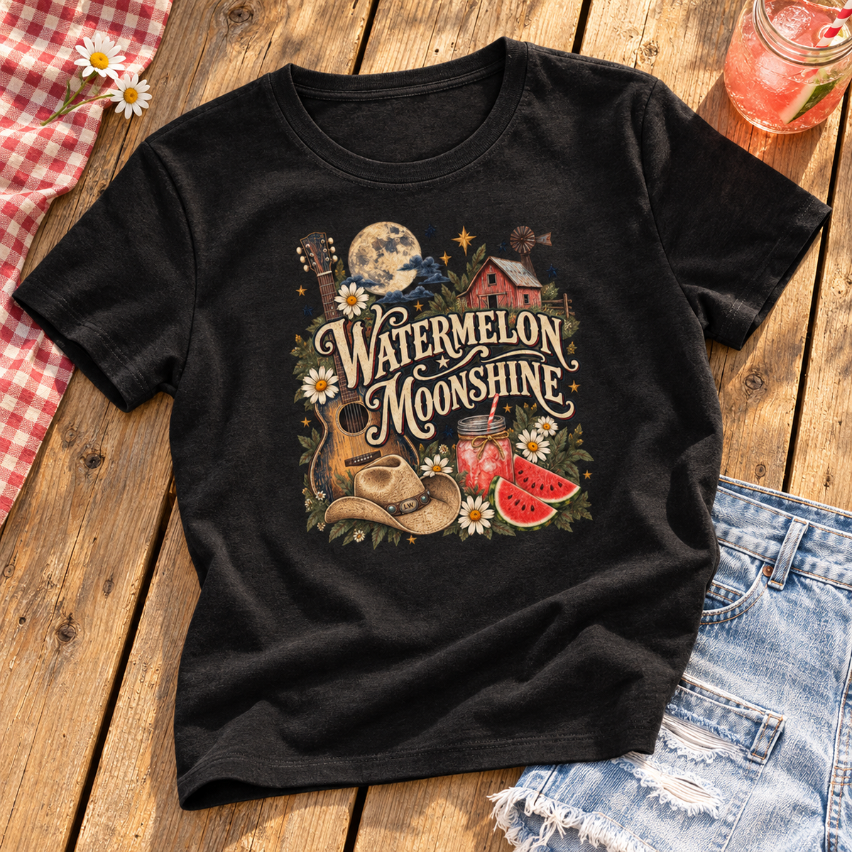 Watermelon Moonshine Women's T-Shirt
