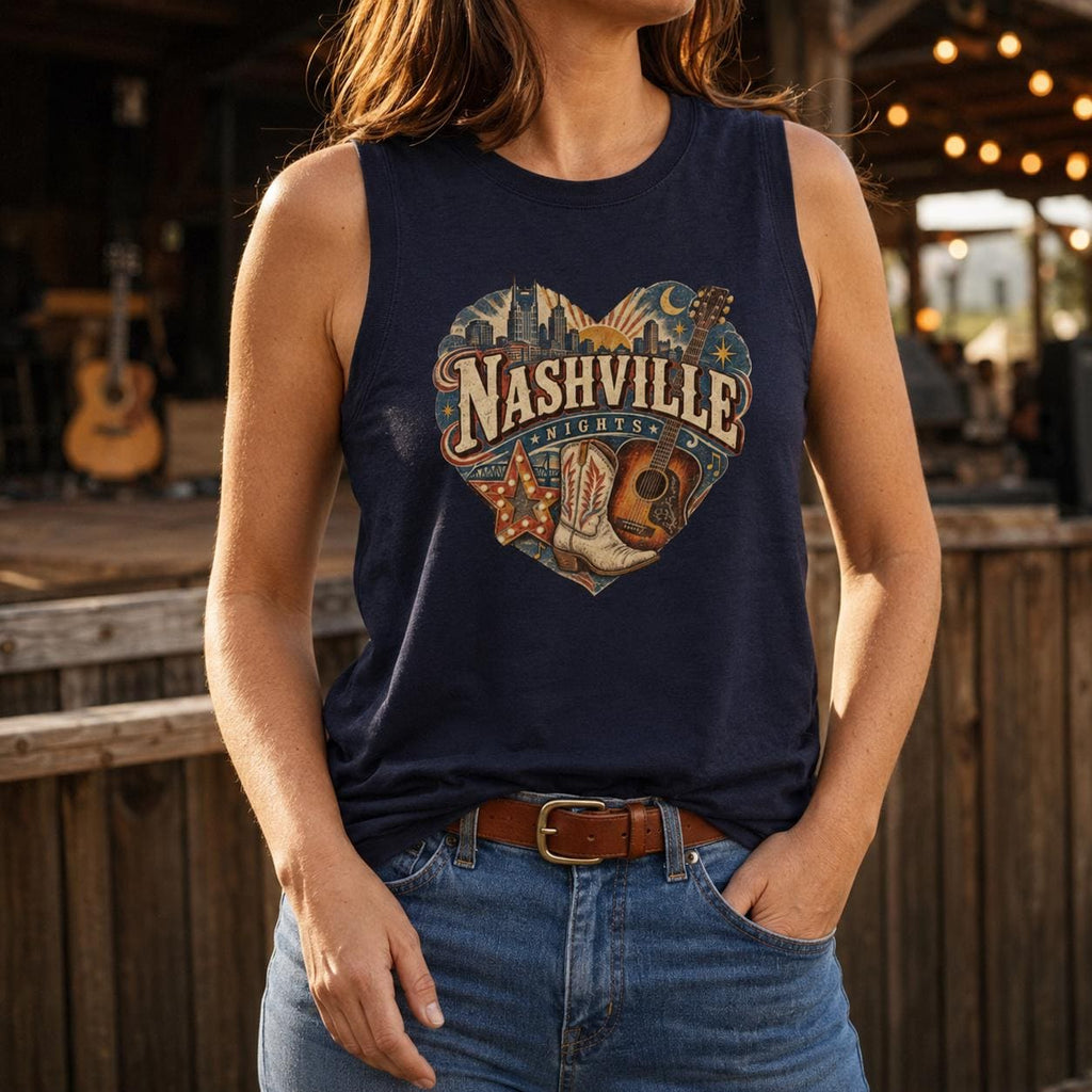 Nashville Nights Women’s Tank Top