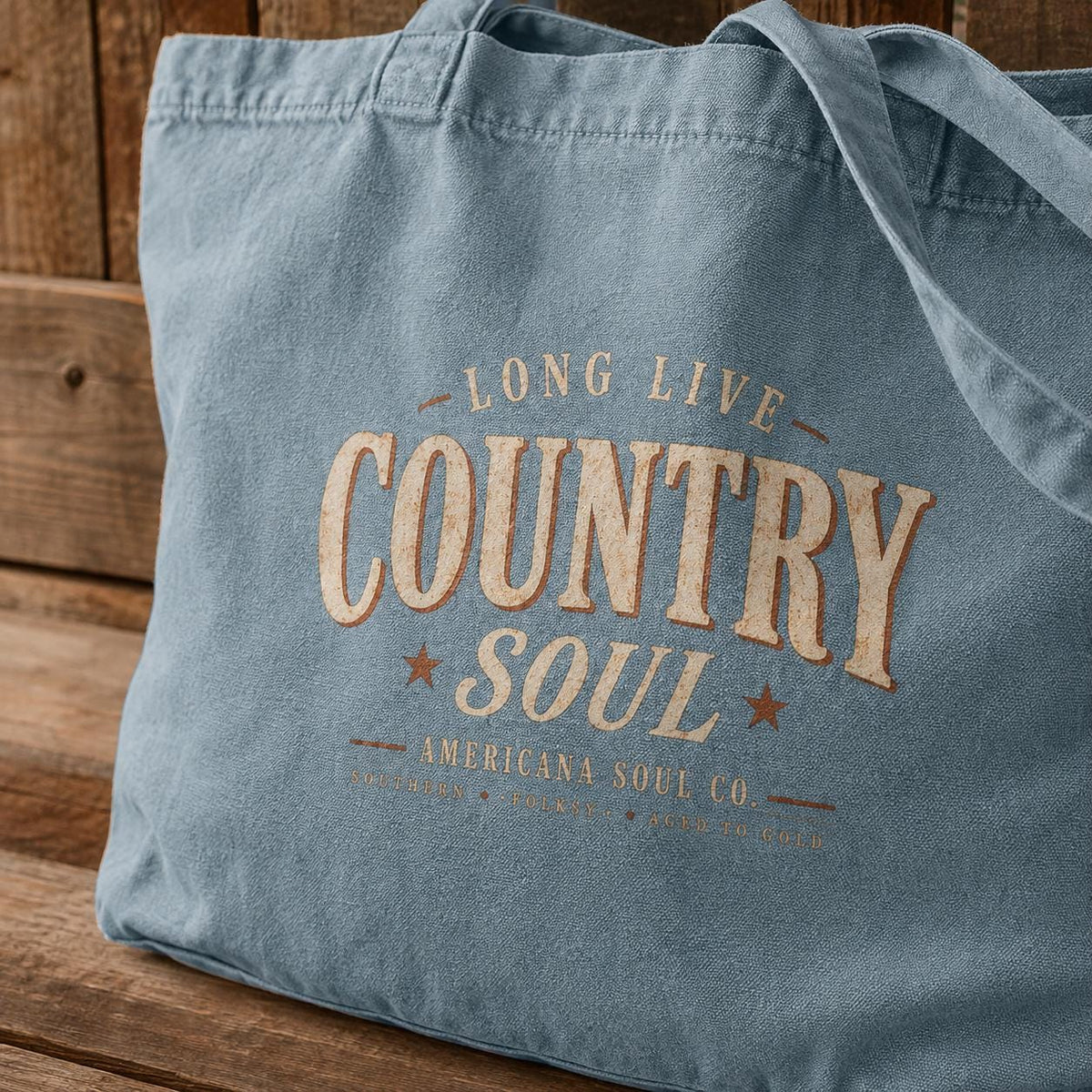 Long Live Country Soul Tote Bag