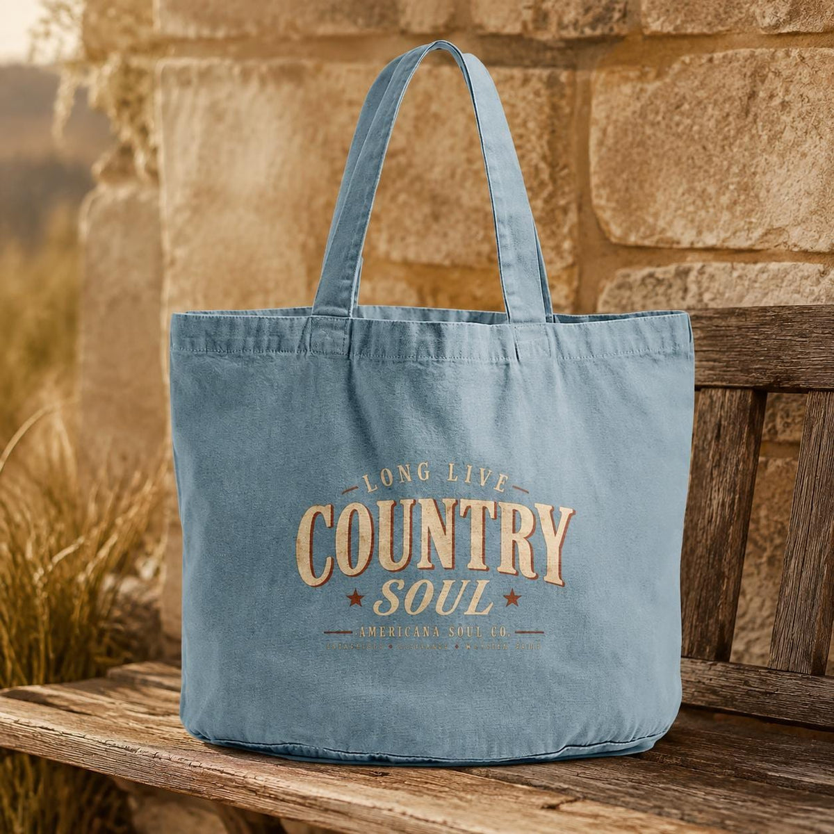 Long Live Country Soul Tote Bag